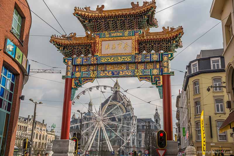 China town & Astridplein Antwerp