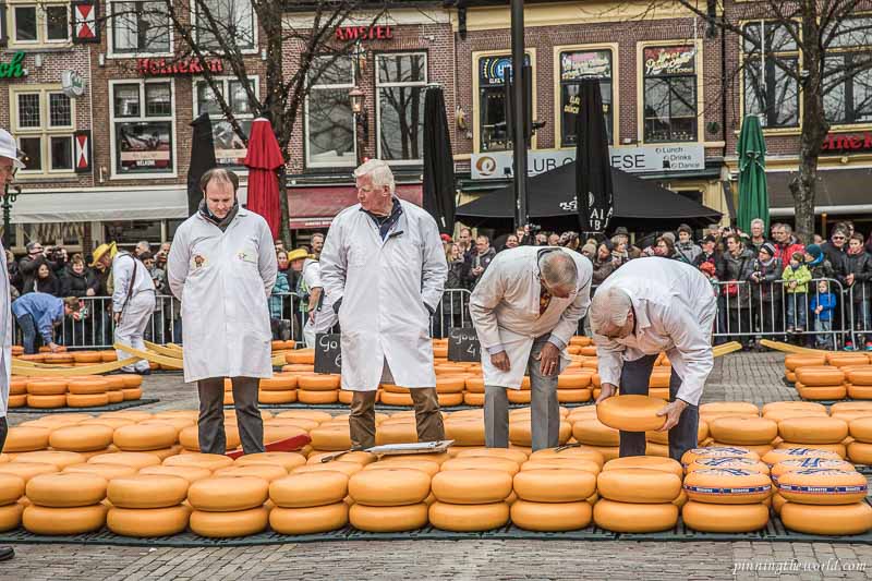 Alkmaar cheese examiners