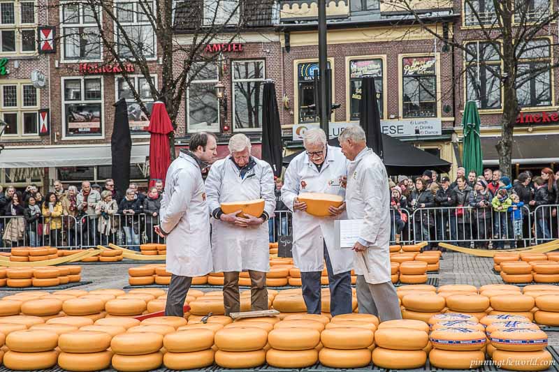 Alkmaar cheese inspection
