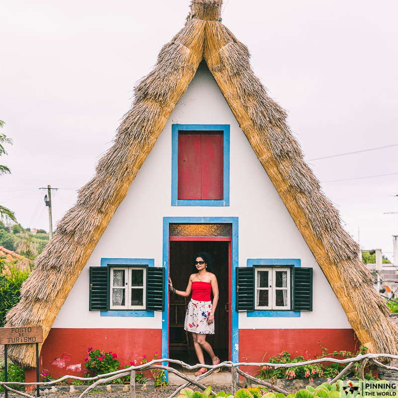 Casa de Santana', a traditional type of house in Madeira Islands